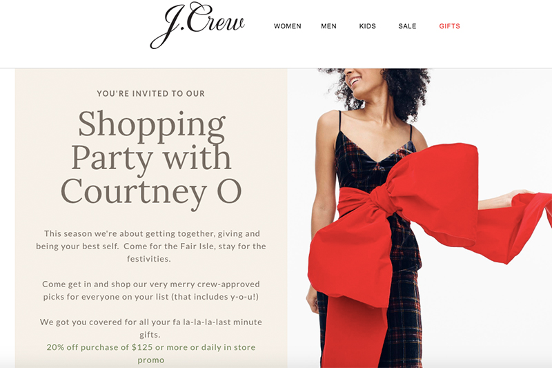 It's a Shopping Party With Courtney at J. Crew Beachwood! - Courtney Covers  Cleveland